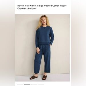 Haven Well Within Indigo Washed Cotton